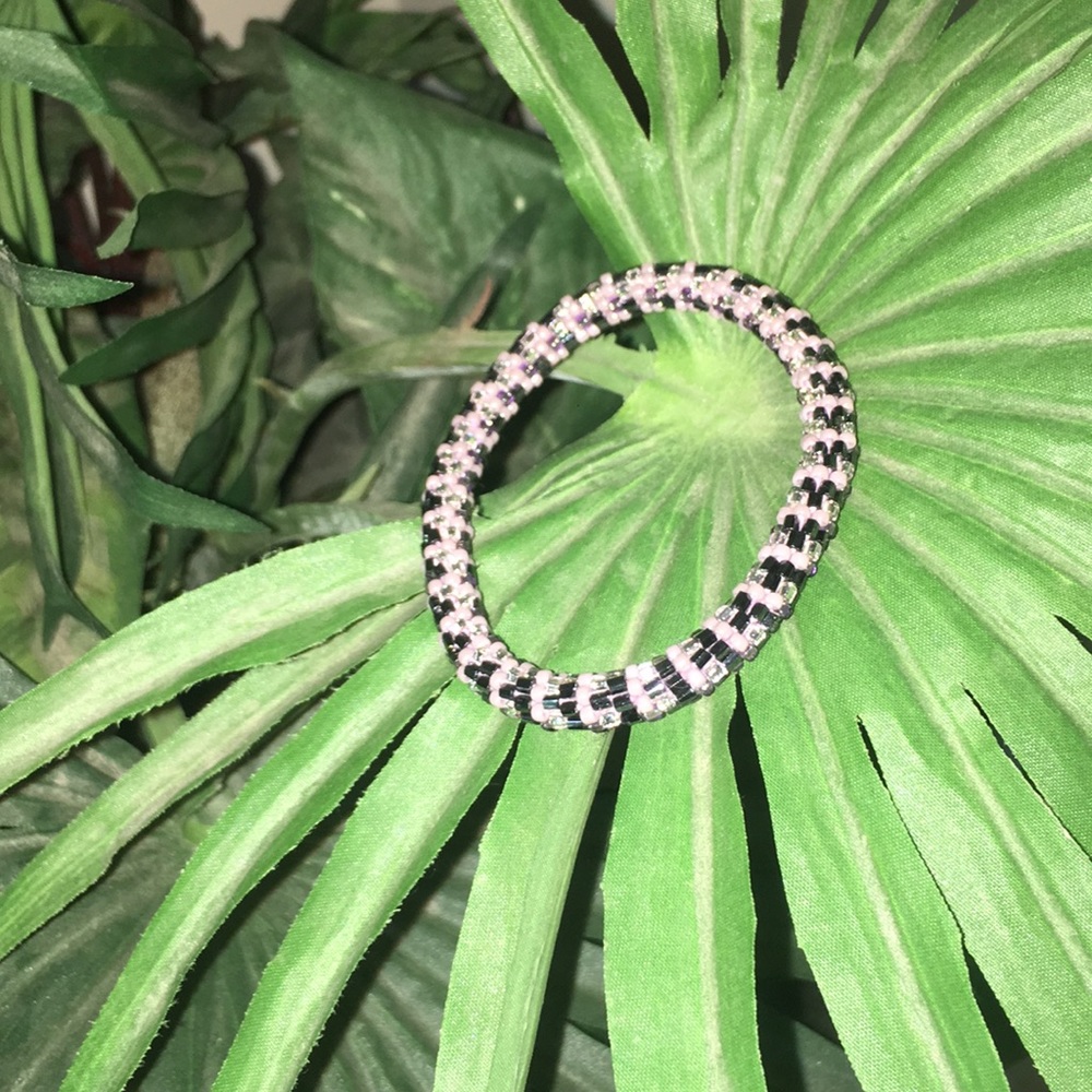 Lilly and Laura beaded bracelet